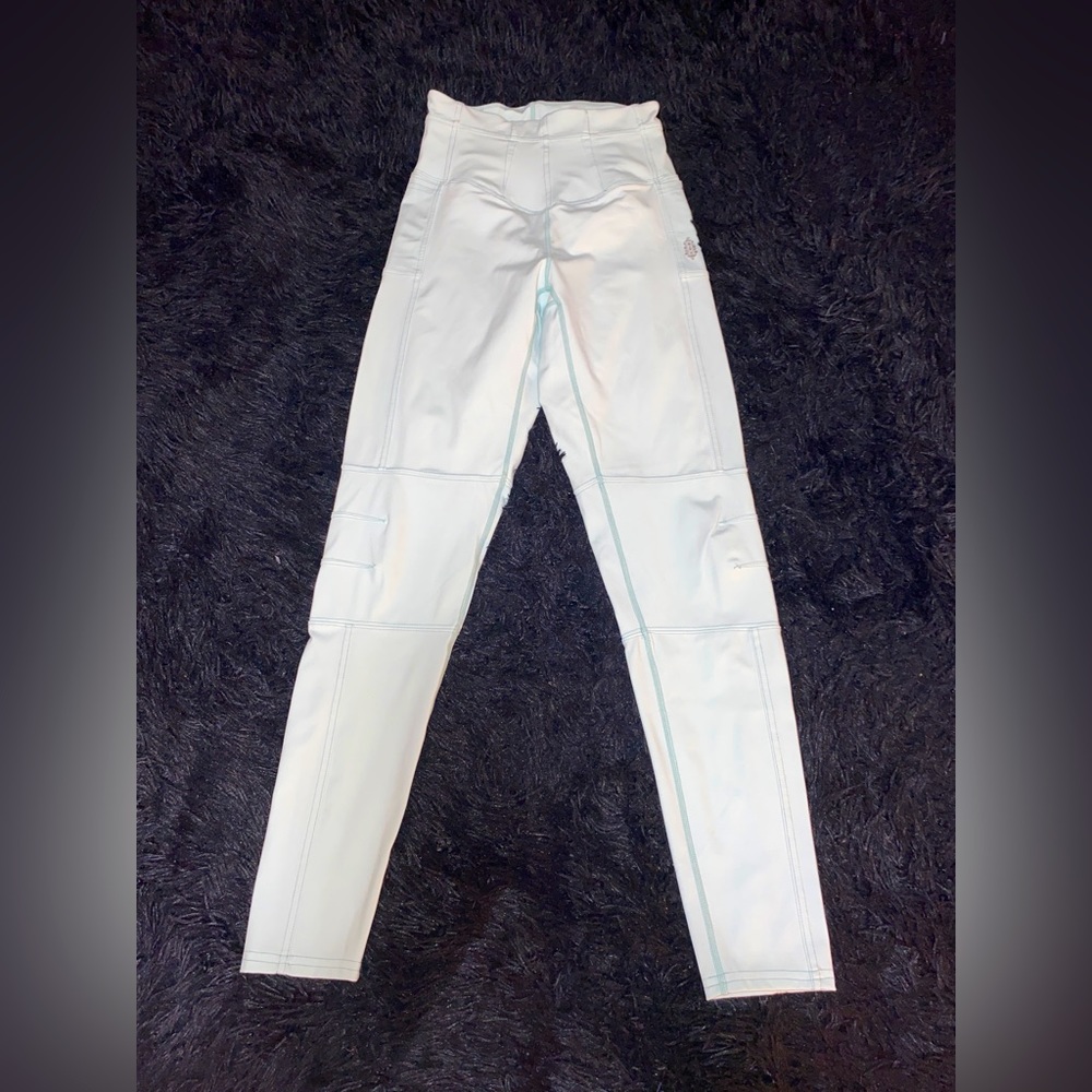FP Movement workout leggings, mint green, NWOT (never been worn, just washed)